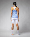 ALÉ maillot sin mangas - MARBLE PRAGMA - azul claro/blanco