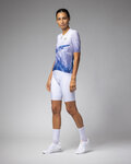 ALÉ jersey de manga corta - QUARTZ PR-E - blanco/azul
