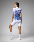 ALÉ jersey de manga corta - QUARTZ PR-E - blanco/azul