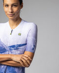ALÉ jersey de manga corta - QUARTZ PR-E - blanco/azul