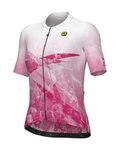 ALÉ jersey de manga corta - QUARTZ PR-E - blanco/rosa