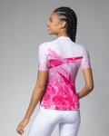 ALÉ jersey de manga corta - QUARTZ PR-E - blanco/rosa