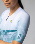 ALÉ jersey de manga corta - QUARTZ PR-E - blanco/verde