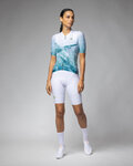 ALÉ jersey de manga corta - QUARTZ PR-E - blanco/verde