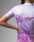 ALÉ jersey de manga corta - QUARTZ PR-E - blanco/púrpura