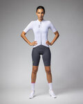ALÉ jersey de manga corta - COLOR BLOCK PRAGMA - blanco