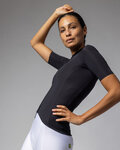 ALÉ jersey de manga corta - COLOR BLOCK PRAGMA - negro