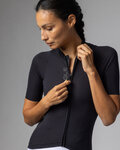 ALÉ jersey de manga corta - COLOR BLOCK PRAGMA - negro