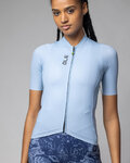 ALÉ jersey de manga corta - COLOR BLOCK PRAGMA - azul claro
