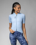 ALÉ jersey de manga corta - COLOR BLOCK PRAGMA - azul claro