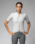 ALÉ jersey de manga corta - COLOR BLOCK OFF ROAD PRAGMA - marfil
