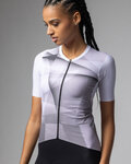 ALÉ jersey de manga corta - SPRINTER R-EV1 - blanco/púrpura/gris