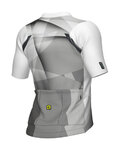 ALÉ jersey de manga corta - SPRINTER R-EV1 - blanco/púrpura/gris