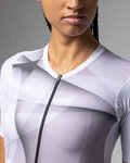 ALÉ jersey de manga corta - SPRINTER R-EV1 - blanco/púrpura/gris