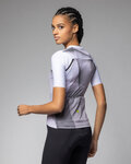 ALÉ jersey de manga corta - SPRINTER R-EV1 - blanco/púrpura/gris