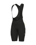 ALÉ pantalones cortos de tirantes - GRAVEL-PRO OFF ROAD - negro