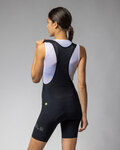 ALÉ pantalones cortos de tirantes - GRAVEL-PRO OFF ROAD - negro