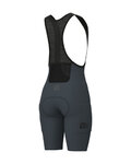 ALÉ pantalones cortos de tirantes - GRAVEL-PRO OFF ROAD - gris