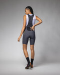ALÉ pantalones cortos de tirantes - GRAVEL-PRO OFF ROAD - gris