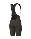 ALÉ pantalones cortos de tirantes - GRAVEL-PRO OFF ROAD - verde