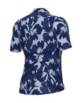 ALÉ jersey de manga corta - FLOWER PRAGMA - blanco/azul