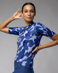 ALÉ jersey de manga corta - FLOWER PRAGMA - blanco/azul