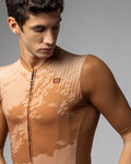 ALÉ jersey de manga corta - KRAKATOA OFF ROAD-GRAVEL - marrón