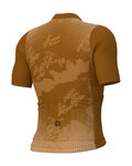 ALÉ jersey de manga corta - KRAKATOA OFF ROAD-GRAVEL - marrón