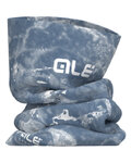 ALÉ calentador de cuello - MARBLE - azul/blanco
