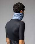 ALÉ calentador de cuello - MARBLE - azul/blanco