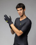 ALÉ guantes de dedos largos - SPINTA - negro
