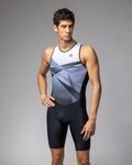 ALÉ monos - HORIZON TRIATHLON - blanco/gris/negro