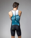 ALÉ monos - HORIZON TRIATHLON - blanco/azul/negro