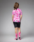 ALÉ jersey de manga corta - ESSENZA KID - rosa/blanco