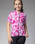 ALÉ jersey de manga corta - ESSENZA KID - rosa/blanco