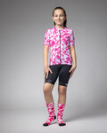 ALÉ jersey de manga corta - ESSENZA KID - rosa/blanco