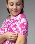 ALÉ jersey de manga corta - ESSENZA KID - rosa/blanco