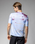 ALÉ jersey de manga corta - RUGGED OFF ROAD - azul
