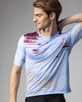 ALÉ jersey de manga corta - RUGGED OFF ROAD - azul