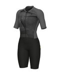 ALÉ monos - BEYOND TRIATHLON - gris/negro