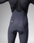 ALÉ pantalones largos con tirantes - antracita