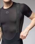 ALÉ pantalones largos con tirantes - PRAGMA WINTER 2.0 - negro