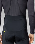 ALÉ pantalones largos con tirantes - PRAGMA WINTER 2.0 - negro