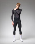 ALÉ pantalones largos con tirantes - PRAGMA WINTER 2.0 - negro