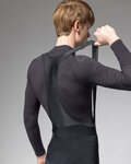 ALÉ pantalones largos con tirantes - PRAGMA WINTER 2.0 - negro