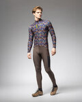 ALÉ maillot de invierno de manga larga - PRAGMA FLOWERY - negro/multicolor