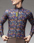 ALÉ maillot de invierno de manga larga - PRAGMA FLOWERY - negro/multicolor