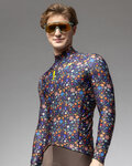 ALÉ maillot de invierno de manga larga - PRAGMA FLOWERY - negro/multicolor
