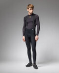 ALÉ pantalones largos con tirantes - R-EV1 CLIMA WARM PLUS 2.0 - negro