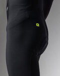 ALÉ pantalones largos con tirantes - R-EV1 CLIMA WARM PLUS 2.0 - negro